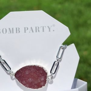 Druzy Bracelet,Bomb Party, RBP4914